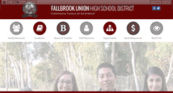 Desktop Screenshot of fuhsd.net